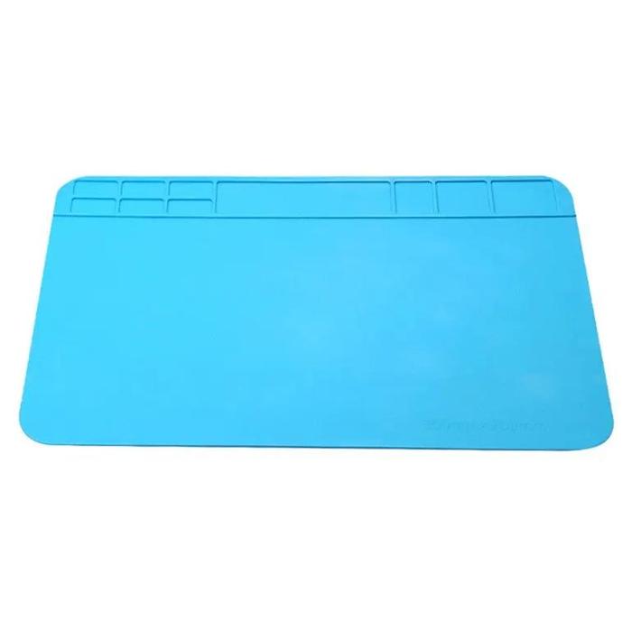Gambar IMPORT REPAIR PAD SILICONE WATERPROOF MOTHERBOARD ELECTRONIC EQUIPMENT REPAIR BOARD MULTI COMPONENT PLACEMENT HEAT INSULATION PAD - blue dari Amir sture undefined Tokopedia