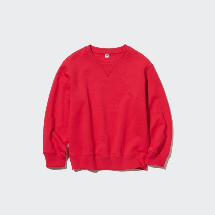 Gambar UNIQLO KIDS Ultra Stretch Sweatshirt | Graphic - Red, 160: 14Y+ dari DUPLOVE undefined Tokopedia