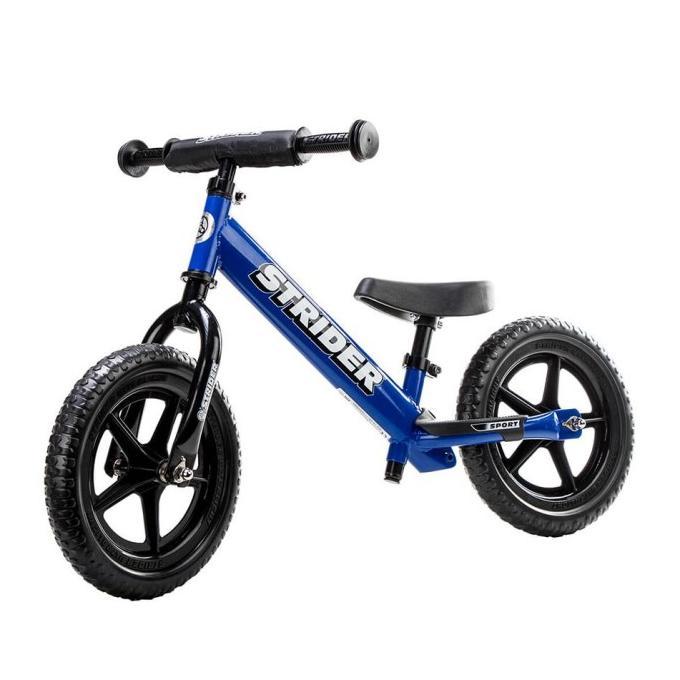 Gambar ready stock !!! Balance Bike - Push Bike - Strider Bike 12" Sport (Free Standar) - Biru dari Pedaluxe undefined Tokopedia