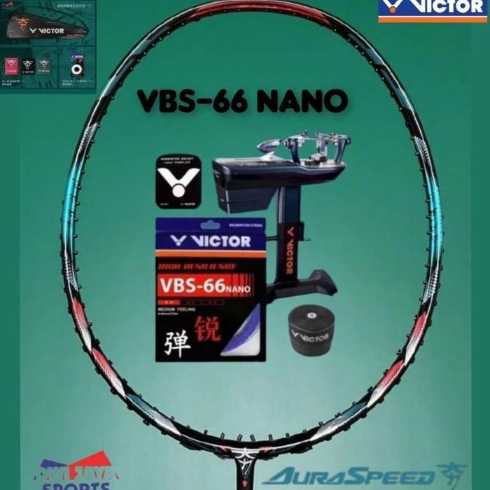 Gambar [PROMO] VICTOR AURASPEED HANG C | ARS- H C BADMINTON RACKET - VBS-66NANO, 4U dari Parama Indonesia Storee undefined Tokopedia