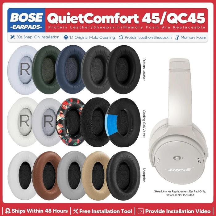 Bose Qc45 Bose Earphone Pads Jual HOT! Replacement Ear Pads For