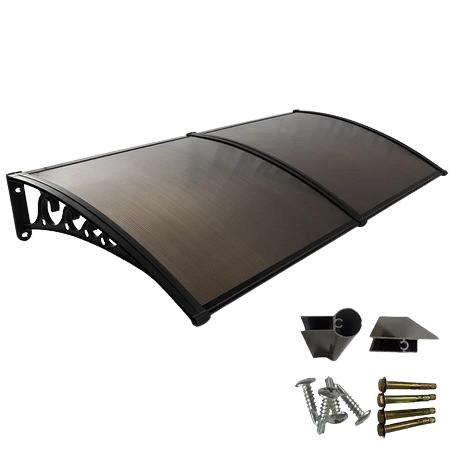 Gambar Terpal Canopy Atap Kanopi atap Atap Transparan 60*100/100x150 CM - Teh hitam, 60*100CM dari CAPRICORN ST undefined Tokopedia