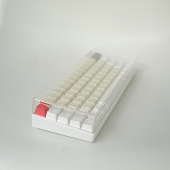 Gambar acrylic keyboard cover akrilik mecha mechanical - STANDARD SIZE, BLACK SMOKE dari bepin undefined Tokopedia