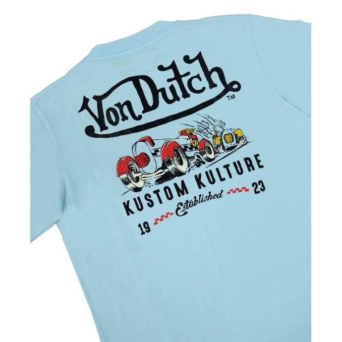 Gambar Von Dutch Tshirt 0924 Baby Blue - XXL dari Zaini Store_ undefined Tokopedia