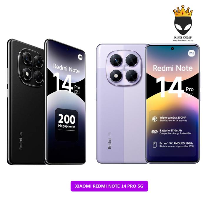 Gambar Xiaomi Redmi Note 14 Pro I Note 14 Pro Plus 5G 12GB/512GB MediaTek Dimensity 7300 Ultra 120Hz Garansi Resmi - NOTE 14 PRO dari KING COMP undefined Tokopedia