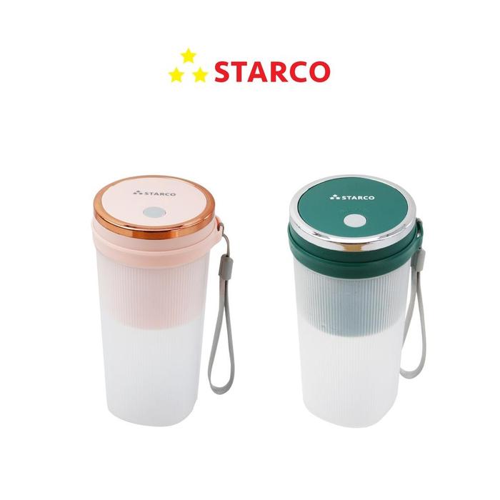 Gambar Starco Blender Mini Portable Juicer 300ML Cas Ulang USB New - Merah Muda dari tokoterang110 undefined Tokopedia