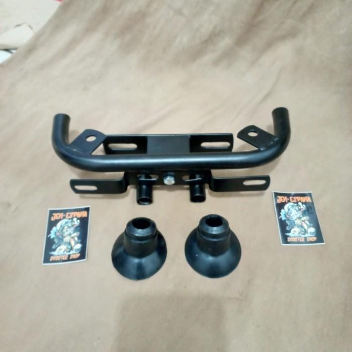 Gambar Bullbar Stylo dudukan foglamp Honda Stylo / aksesoris Stylo kalcer - Hitam dari NsJF Scooter shoop undefined Tokopedia