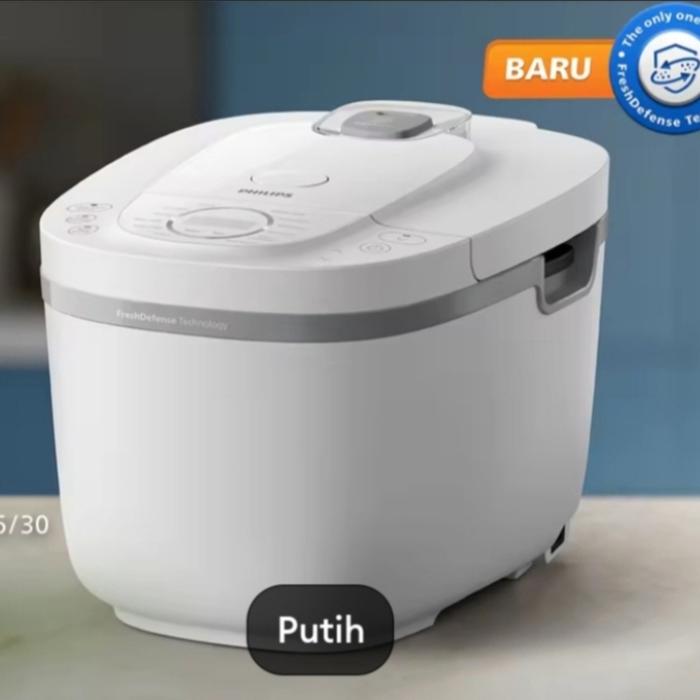 Gambar PHILIPS RICE COOKER ,MAGIC COM  DIGITAL     1, 8  LITER  HD 4716  16. MENU   / HD 4712       12  MENU FRESH DEFENCE TECHNOLOGY - putih. 16 menu dari Riaperabot197 undefined Tokopedia