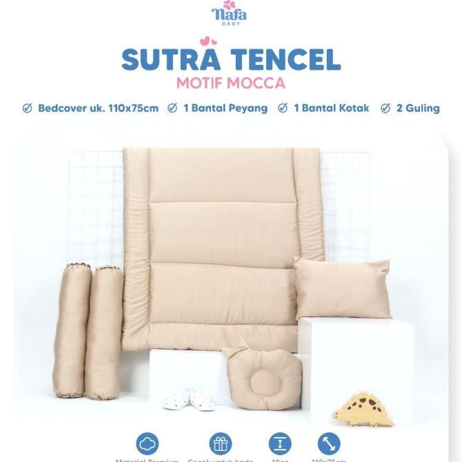 Gambar Bedcover Bayi Bantal Guling | Sutra Tencel -Bounty Pedia - MOCCA POLOS dari Bounty Pedia undefined Tokopedia