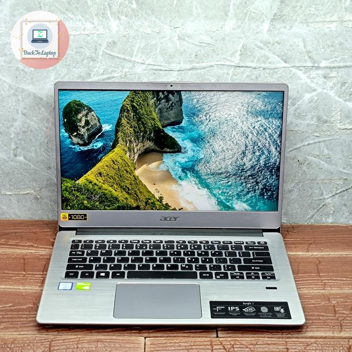 Gambar Acer Swift 3 SF314-54G Intel Core i3-7020U RAM 4GB SSD 256GB MX150 dari backtolaptop BANDUNG undefined Tokopedia
