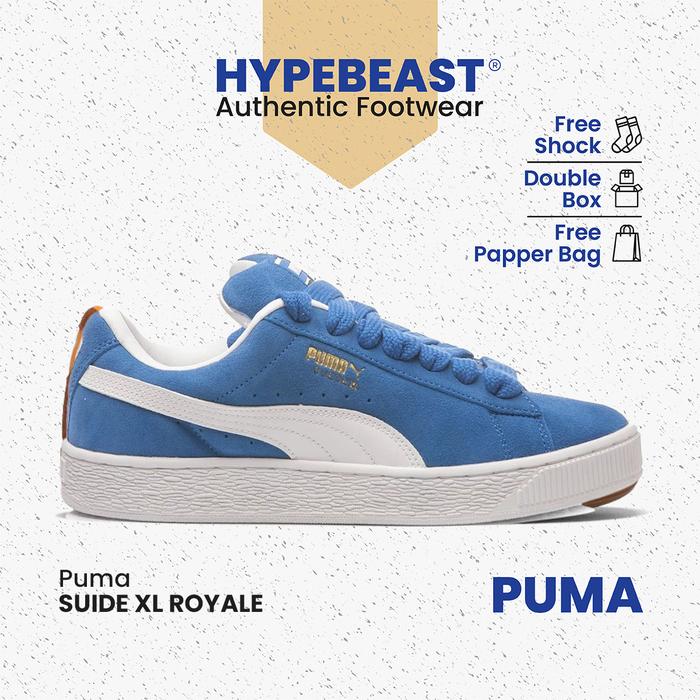 Promo Sepatu Puma Suede XL Royal Blue White Original 36 di Hypebeastbdg  Tokopedia
