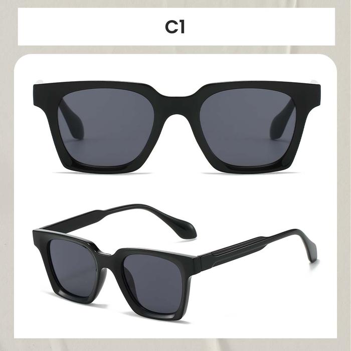 Gambar Kacamata Hitam Sunglasses Kotak Anti Uv Berrybarton 1067 S - C1 dari berrybarton.kacamata undefined Tokopedia