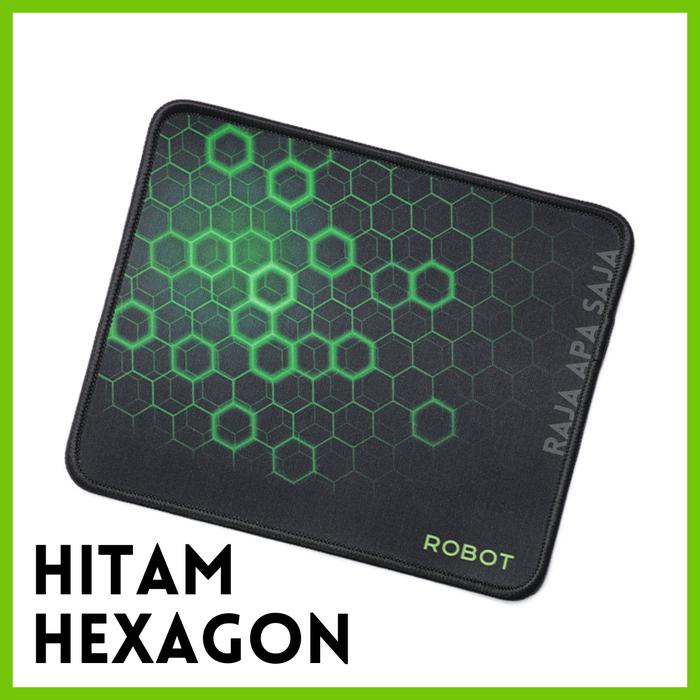 Gambar MOUSEPAD GAMING Karakter - Alas Tatakan Mause Mous Pad Ped Laptop PCS - Hitam Hexagon dari Raja Apa Saja 1 undefined Tokopedia