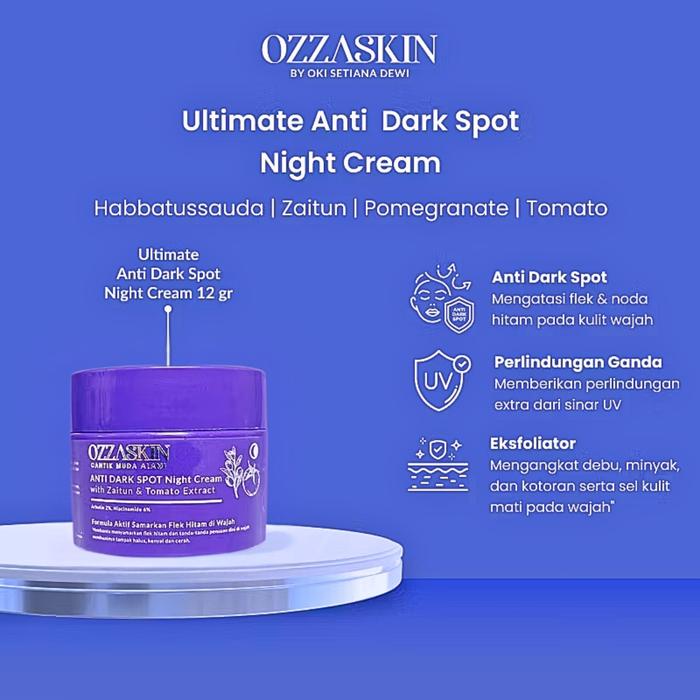 Gambar Ozzaskin Official By Oki Setiana Dewi - Paket Flek Extra Treatment Protection Perawatan Wajah - Night Cream dari Toko Kecantikan Kosmetik undefined Tokopedia