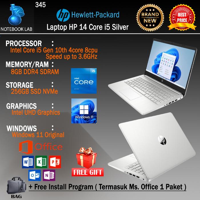 Hp 14 Laptop 8gb 512 Ssd Windows 10 Laptop Hp 14 Intel Core I5 Gen 10