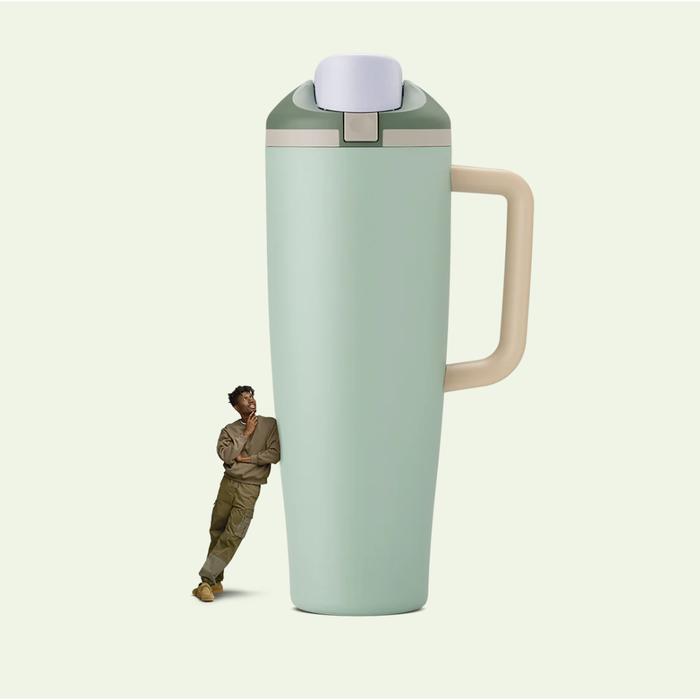 Gambar Owala FreeSip Tumbler 40oz Botol Minum - Eucalyptus dari Sista Hood Shop undefined Tokopedia