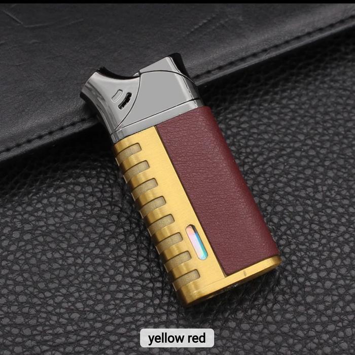 Gambar KOREK GAS API LAS LIGHTER SINGLE JET FLAME PORTABLE DIRECT BLUE FLAME WINDPROOF INFLATABLE - Kuning dari Hobi Kita HOKI undefined Tokopedia