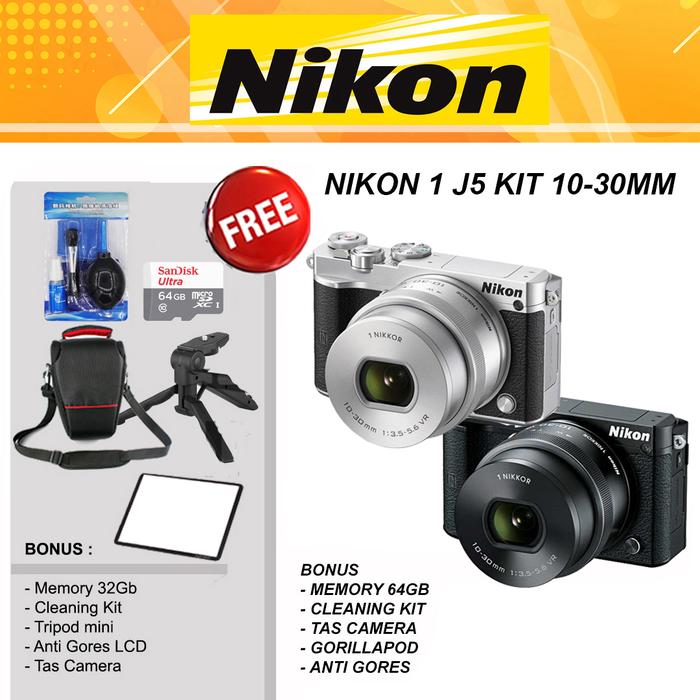 Nikon Lens Accessories Nikon Gadgets Promo NIKON J5 KIT 10-30MM
