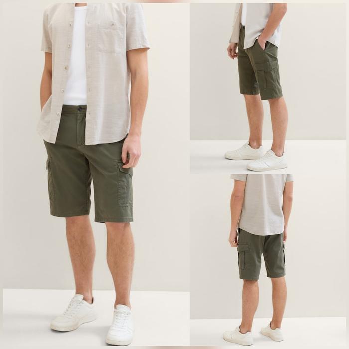 Gambar Celana Cargo Tom Tailor Pendek Jual Celana Cargo Short Original Celana Branded - Hijau Army, 40 dari Nabill Shop Ori undefined Tokopedia