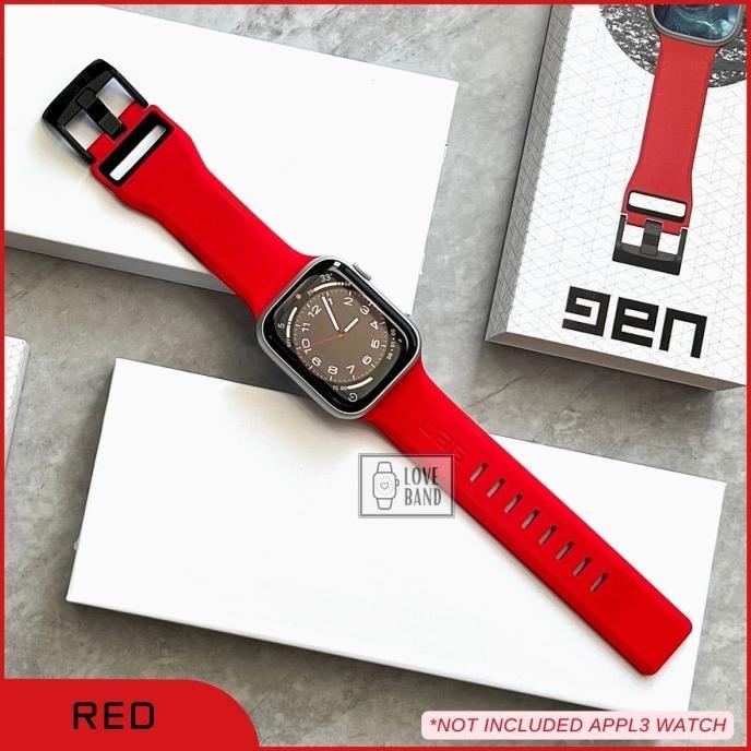 Gambar [BIG SALE][PROMO][FREE ONGKIR] Strap Apple Watch 40mm 44mm / SE 6 5 4 - UAG Civilian Tali Band Iwatch [BEST SELLER][ORIGINAL] - RED, 40mm dari Alldie Olshop undefined Tokopedia