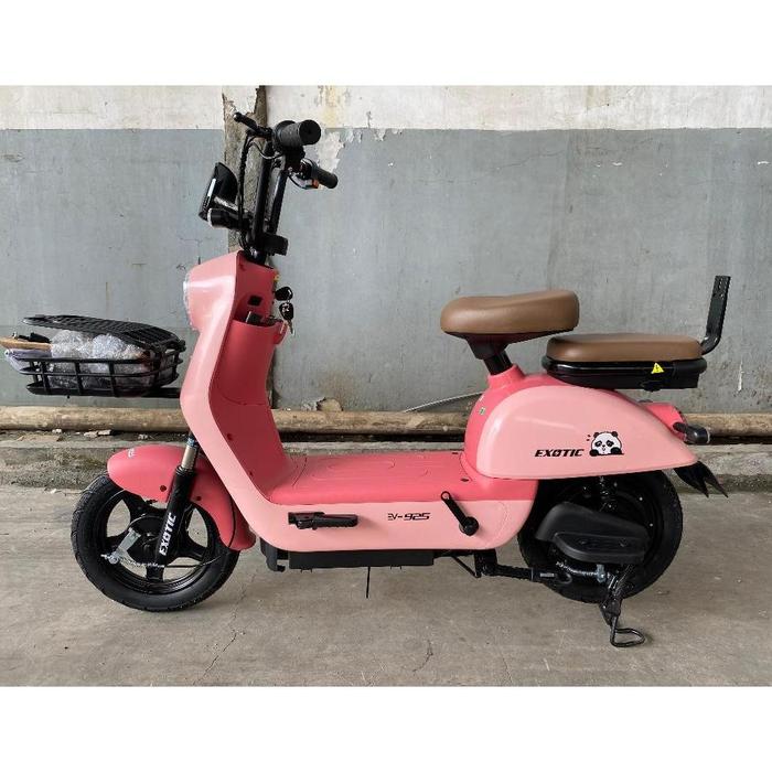 Gambar SEPEDA LISTRIK EXOTIC VELOCE V3 TEDDY BEAR SELIS VELOCE V3 EXOTIC NEW EXOTIC EV 925 - 926 Termurah Ready Terbaik - 925 PINK dari Corrosive Official undefined Tokopedia