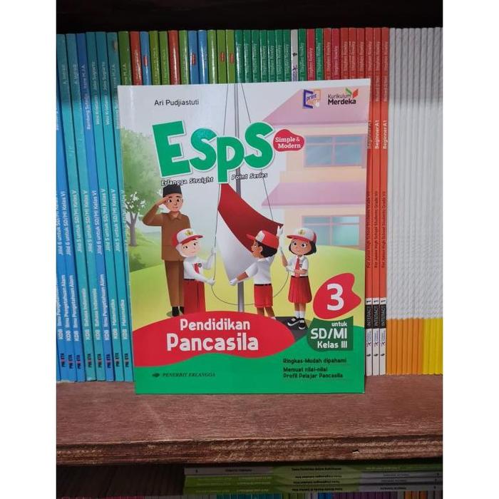Jual ORI Buku SD ESPS Pendidikan Pancasila Kelas 1 2 3 4 5 6 Erlangga ...