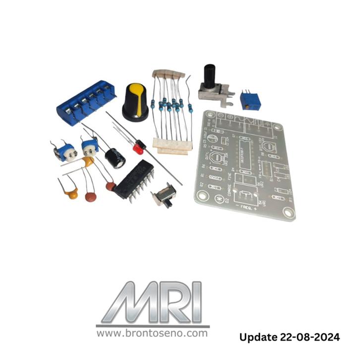 Gambar ICL8038 Function Signal Generator Module Kit Sine Square Triangle - DEVBOARD  dari MRI Electronics undefined Tokopedia