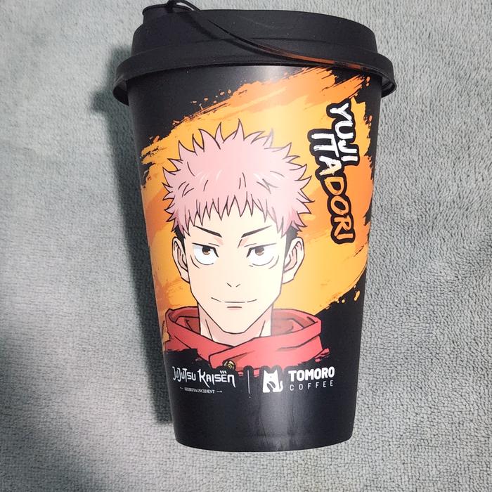 Gambar Yuji Reusable Cup - Official from Jujutsu Kaisen x Tomoro Coffee JJK dari Kookiemilky undefined Tokopedia