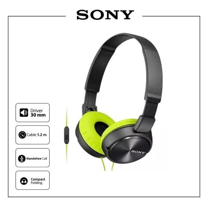 Jual Best seller_ SONY MDR-ZX310AP Black On Ear Headphone ZX310
