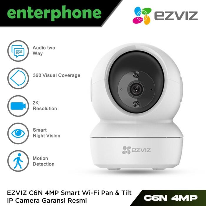 Gambar PROMO KILAT EZVIZ C6N 2MP 1080P WIFI IP CAMERA CCTV SMART WI-FI CAMERA RESMI - EZVIZ C6N 1080P WIFI IP CAMERA CCTV SMART WI-FI CAMERA 2 MEGAPIXEL kamera led - C6N 4MP, cctv only dari enterphonee undefined Tokopedia