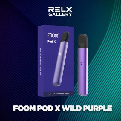 Gambar Foom Pod X Series - All Colours - Wild Purple dari RELX Braga undefined Tokopedia