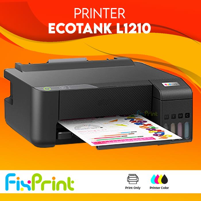 Gambar Printer Epson L1210 pengganti Epson L1110 , L-1210 L 1210 - L1210 HItam, Original INk dari FixPrint Shop undefined Tokopedia
