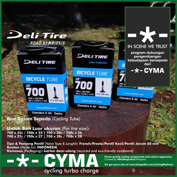 ban dalam sepeda 700 X 25C 26C 27C 28C/700C X 25 26 27 28/700CX28  700X28C/700x28c 700c x 28 Set-up THRILL VOLARE GX into  roadbike/sepeda