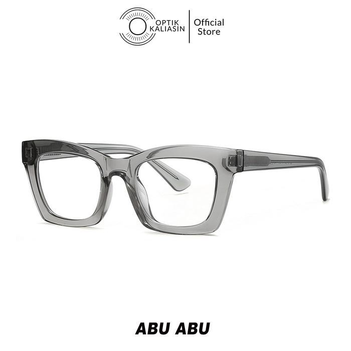 Gambar OPTIK KALIASIN - Frame Kacamata skena bold tebal pria wanita square cat eye acetate MIRAI - Abu-abu dari OPTIK KALIASIN undefined Tokopedia
