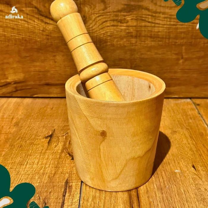 Gambar Lumpang Kayu Gelas Kecil + Alu Halu Free Kardus + Gift / Alat Tumbuk Tradisional Halus / Penghalus Bumbu Sambal Sambel Pecel Kacang Kopi Obat - Rr dari Alfarizkystore011 undefined Tokopedia