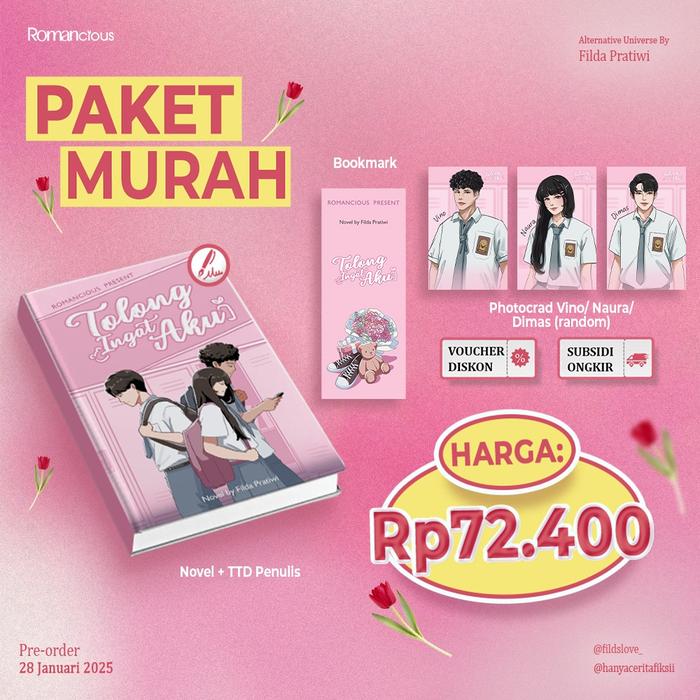 Gambar PRE ORDER - Buku Novel - Tolong Ingat Aku - Filda Pratiwi - Romancious - Bumifiksi - MURAH dari BumifiksiJogjakarta undefined Tokopedia