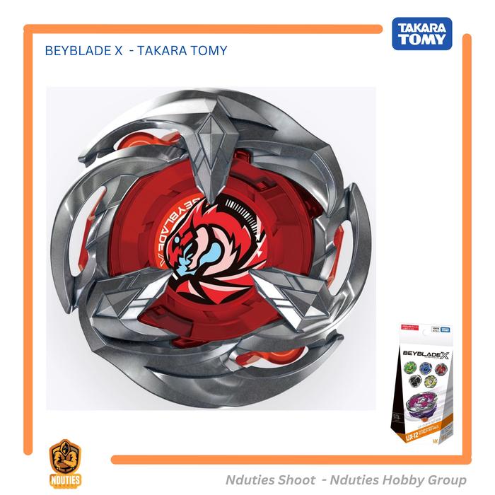 Gambar UX-12 06 Beyblade X Wyvern Gale 0-80 Cyclone (Red ver.) Takara Tomy Original - ASIA dari Ndutiesshoot undefined Tokopedia