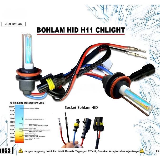 Gambar BULB HID H11 35 WATT | BOHLAM HID H11 35 WATT - 6000K dari kedai berkah kita undefined Tokopedia