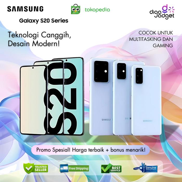 SEIN Samsung Galaxy S 20 Series S20 S20Fe S20+ S20 Ultra Second  Fullset Original Resmi Fullset, S20U 128Gb