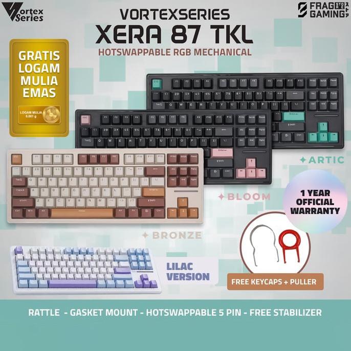Gambar VortexSeries Vortex Xera87 Xera 87 Xera-87 Mechanical TKL Keyboard - Arctis, Huano Brown dari Rikoyama STOR undefined Tokopedia