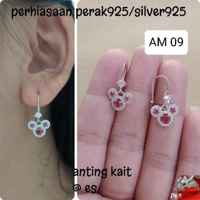 Gambar Anting Perak Asli Silver 925 Anak Model Model Lapis Emas Putih Terbaru Terlaris Terbaik - AM 39 dari KNIVER undefined 5 Tokopedia