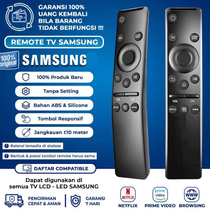 Gambar NEW STOCK ORIGINAL REMOTE REMOT VOICE TV SAMSUNG ANDROID SMART HD 4K 8K BN59-01310A BN59-01312A - Remote NonVoice, Rmt+BateraiChna dari SMelektronik02 undefined Tokopedia