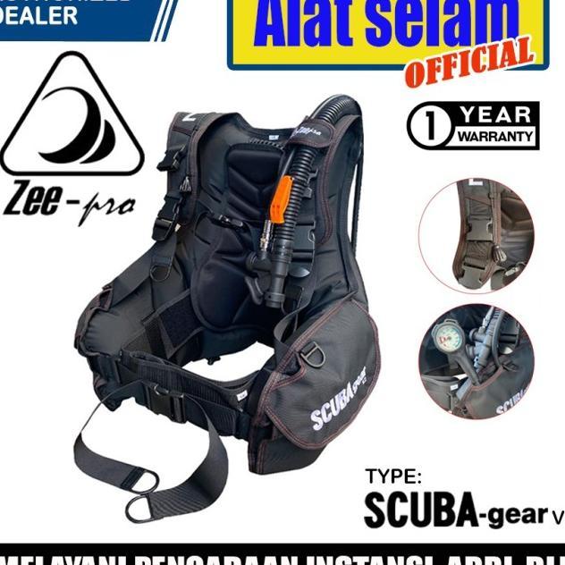 Gambar Bcd Diving Zeepro Scubagear V2 Bc Jacket Basic Scuba Selam No Cressi -Best New - LG dari lauradi undefined Tokopedia