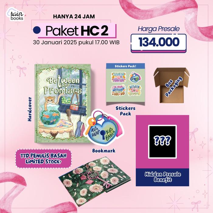 Gambar Buku Novel Between Two Promises - Hallohalu - Rainbooks - Bumifiksi - HC 2 dari bumifiksijakarta undefined Tokopedia