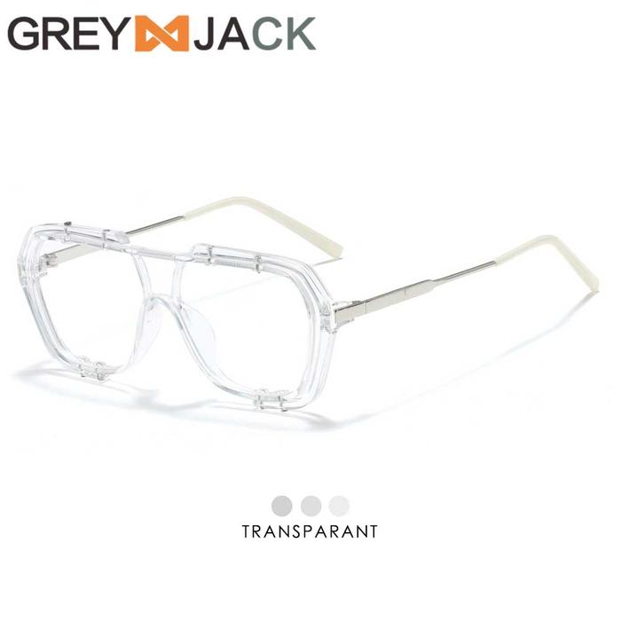Gambar Grey Jack Kacamata Hitam Sunglasses Anti UV Anak Model Kotak 22086 - TRANSAPARANT dari Grey Jack Eyewear undefined Tokopedia