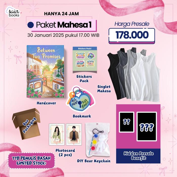 Gambar Buku Novel Between Two Promises - Hallohalu - Rainbooks - Bumifiksi - MAHESA 1 dari bumifiksijakarta undefined Tokopedia