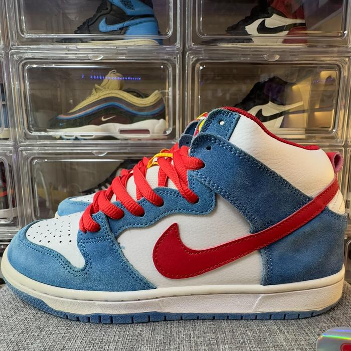 Sepatu Nike Sb Bred High Jual SB DUNK HIGH DORAEMON SB DUNK