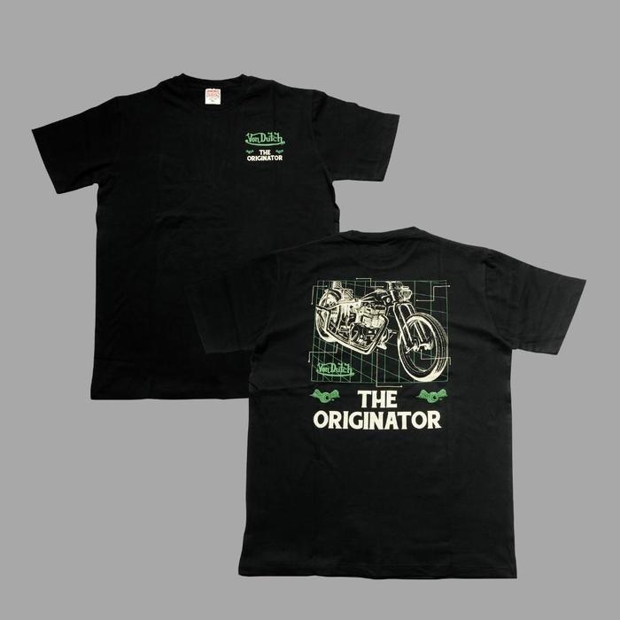 Gambar Kaos 【COD】Von Dutch Tshirt 0401BL - 0401BL-XXL dari sisiliajuraganonline undefined Tokopedia