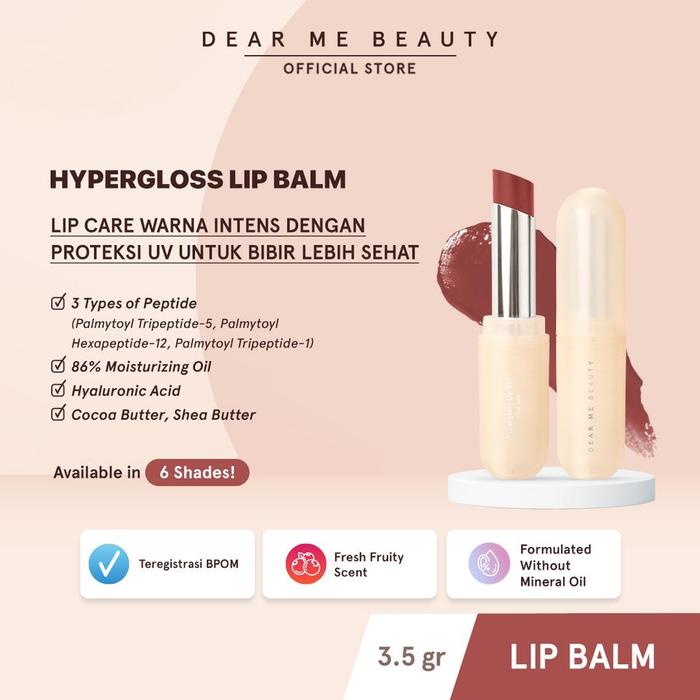 Gambar Dear Me Beauty hypergloss Lip Balm mengandung Vitamin Bibir - Lala dari Bulan Cerah Beauty undefined Tokopedia