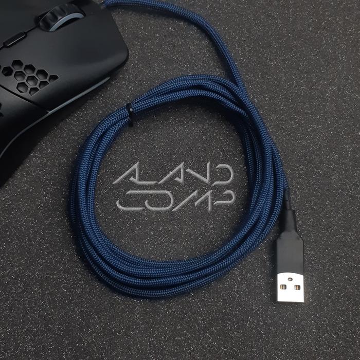 Gambar Kabel/Cable Mouse Keyboard Paracord Custom 4/5pin - Blue, STR dari alandcomp undefined Tokopedia